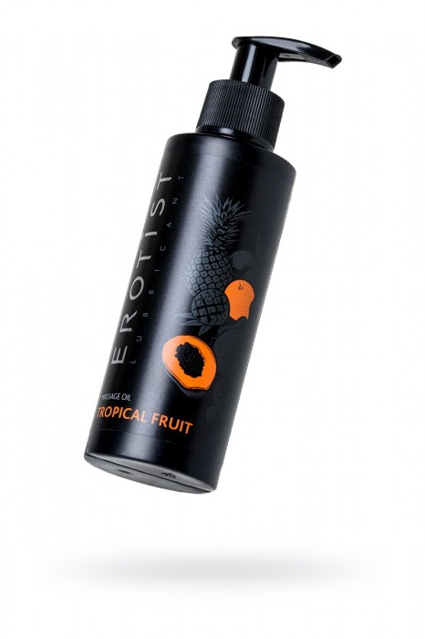 Массажное масло Erotist TROPICAL FRUIT с ароматом тропических фруктов - 150 мл. - Erotist Lubricants - купить с доставкой в Долгопрудном