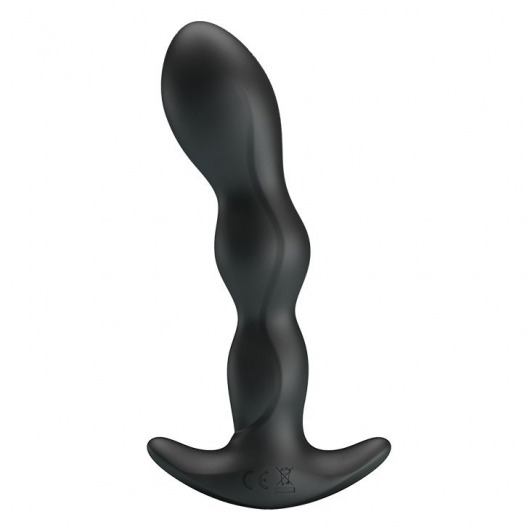 Черный анальный стимулятор простаты с вибрацией Special Anal Massager - 14,5 см. - Baile - в Долгопрудном купить с доставкой