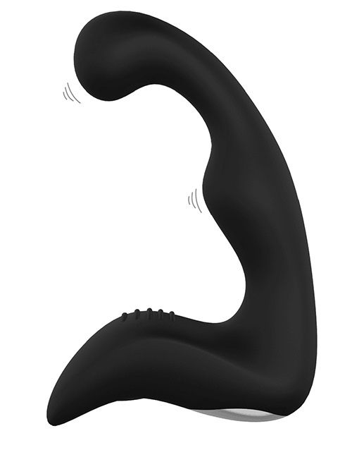 Чёрный перезаряжаемый массажёр простаты BOOTY PLEASER - Dream Toys - в Долгопрудном купить с доставкой