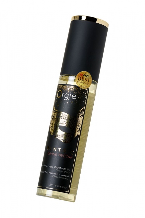 Растительное массажное масло Orgie Tantric Divine Nectar - 200 мл. - ORGIE - купить с доставкой в Долгопрудном