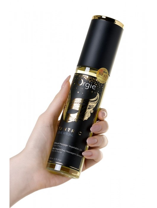Растительное массажное масло Orgie Tantric Love Ritual - 200 мл. - ORGIE - купить с доставкой в Долгопрудном