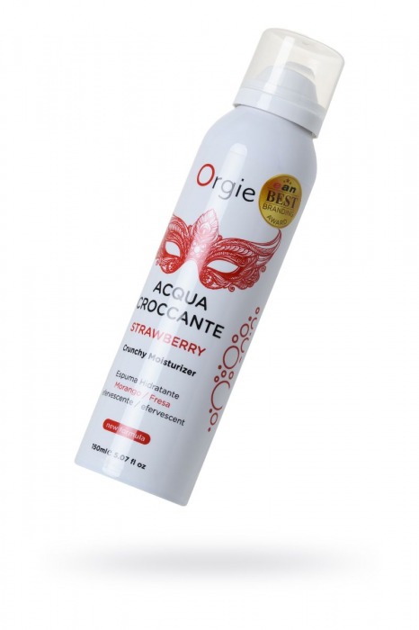 Шипучая увлажняющая пена для чувственного массажа Orgie Acqua Croccante - 150 мл. - ORGIE - купить с доставкой в Долгопрудном