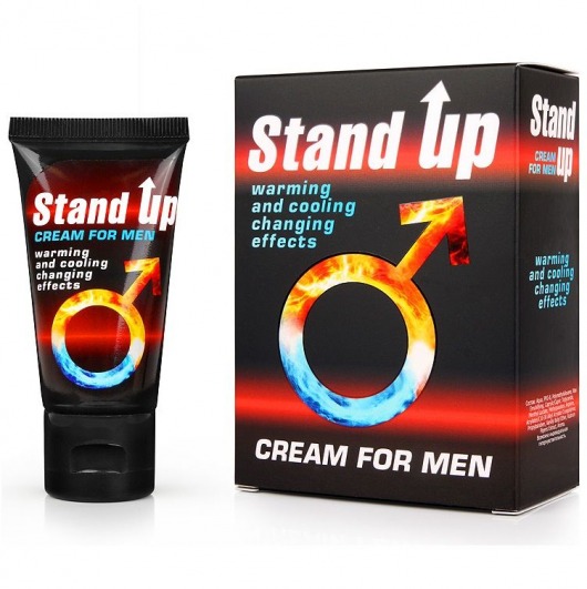 Возбуждающий крем для мужчин Stand Up - 25 гр. - Биоритм - купить с доставкой в Долгопрудном
