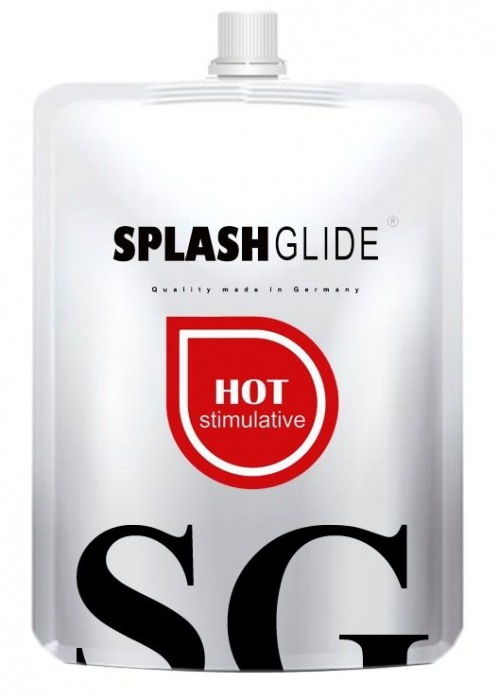 Возбуждающий лубрикант на водной основе Splashglide Hot Stimulative - 100 мл. - Splashglide - купить с доставкой в Долгопрудном