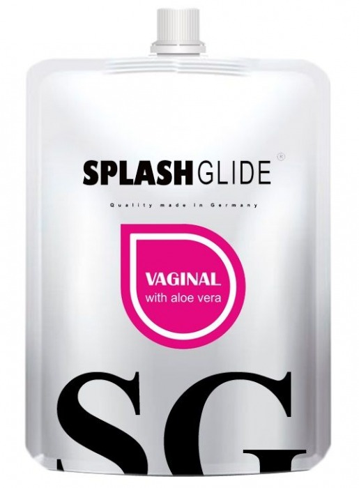 Ухаживающий лубрикант на водной основе Splashglide Vaginal With Aloe Vera - 100 мл. - Splashglide - купить с доставкой в Долгопрудном
