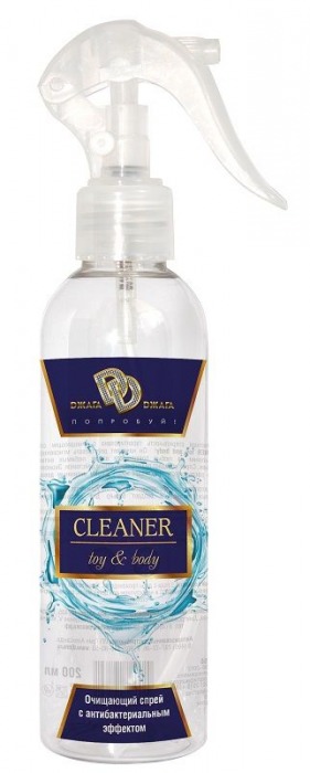 Очищающий спрей CLEANER toy and body - 200 мл. - БиоМед - купить с доставкой в Долгопрудном