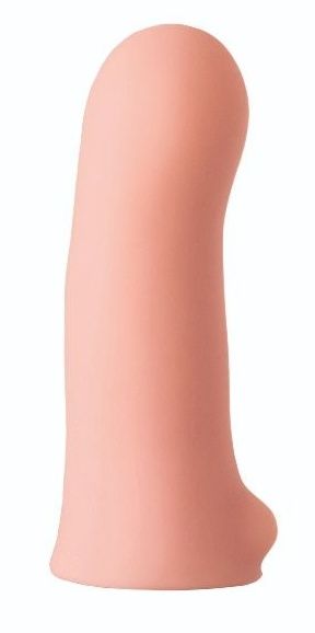 Телесная насадка на Harness с коннектором RED LINE - 13 см. - LOVETOY (А-Полимер) - купить с доставкой в Долгопрудном