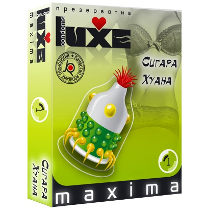 Презерватив LUXE Maxima  Сигара Хуана  - 1 шт. - Luxe - купить с доставкой в Долгопрудном