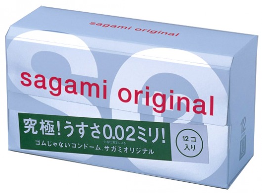 Ультратонкие презервативы Sagami Original - 12 шт. - Sagami - купить с доставкой в Долгопрудном