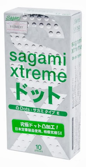 Презервативы Sagami Xtreme Type-E с точками - 10 шт. - Sagami - купить с доставкой в Долгопрудном