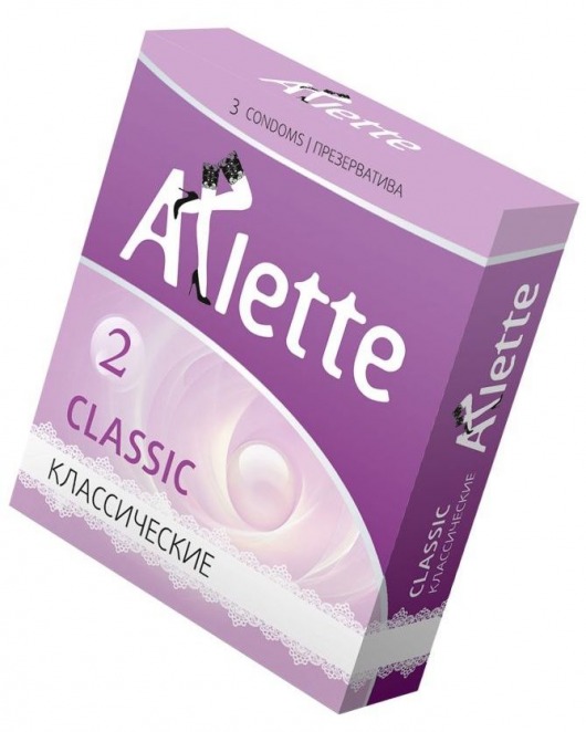 Классические презервативы Arlette Classic - 3 шт. - Arlette - купить с доставкой в Долгопрудном