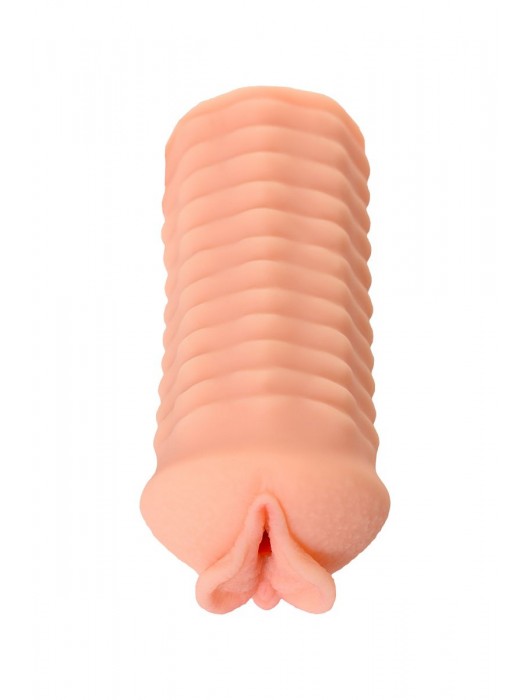 Мастурбатор-вагина ELEGANCE с ребрами на поверхности - KOKOS - в Долгопрудном купить с доставкой