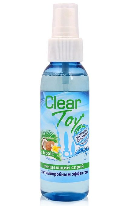 Очищающий спрей для игрушек CLEAR TOY Tropic - 100 мл. - Биоритм - купить с доставкой в Долгопрудном