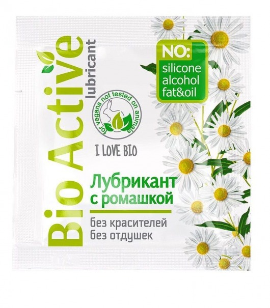 Пробник лубриканта на водной основе Bio Active - 3 гр. - Биоритм - купить с доставкой в Долгопрудном