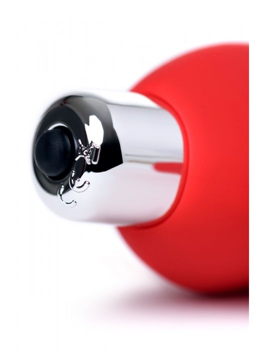 Красный силиконовый вибростимулятор простаты Proman - 12,5 см. - ToyFa - в Долгопрудном купить с доставкой