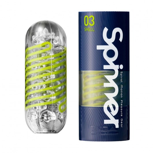 Мастурбатор SPINNER Shell - Tenga - в Долгопрудном купить с доставкой