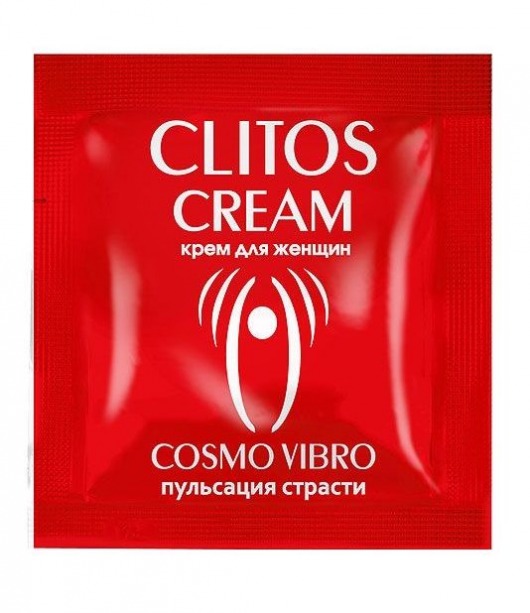 Пробник возбуждающего крема для женщин Clitos Cream - 1,5 гр. - Биоритм - купить с доставкой в Долгопрудном