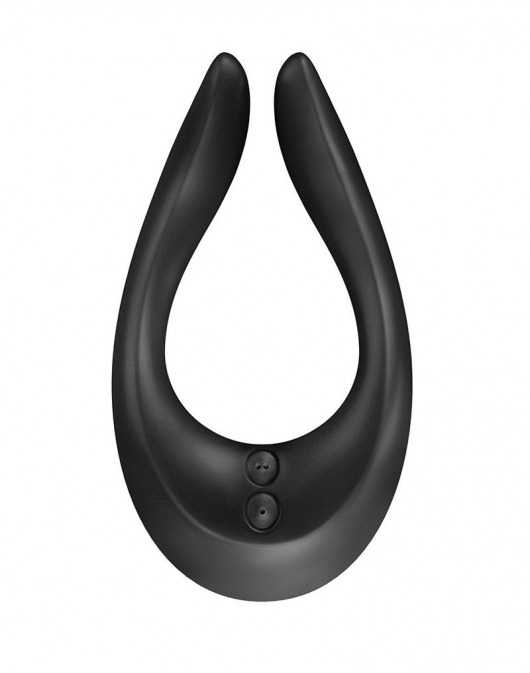 Чёрный многофункциональный стимулятор для пар Satisfyer Partner Multifun 2 - Satisfyer - в Долгопрудном купить с доставкой