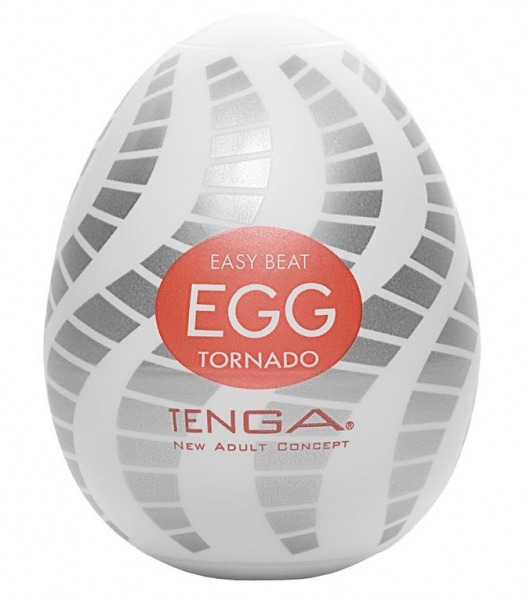 Мастурбатор-яйцо EGG Tornado - Tenga - в Долгопрудном купить с доставкой