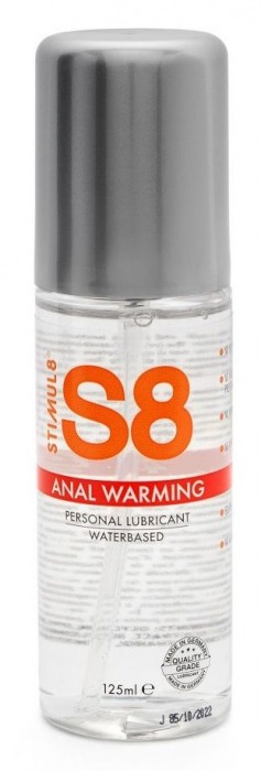 Согревающий анальный лубрикант Stimul8 Warming Anal Lube - 125 мл. - Stimul8 - купить с доставкой в Долгопрудном