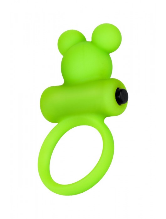 Зеленое виброкольцо на пенис A-Toys - A-toys - в Долгопрудном купить с доставкой