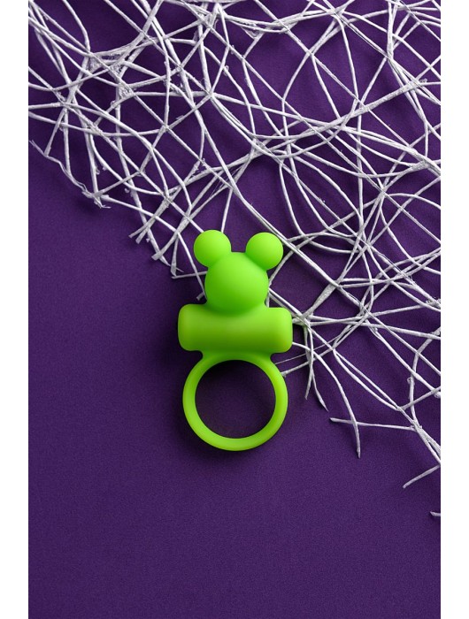 Зеленое виброкольцо на пенис A-Toys - A-toys - в Долгопрудном купить с доставкой