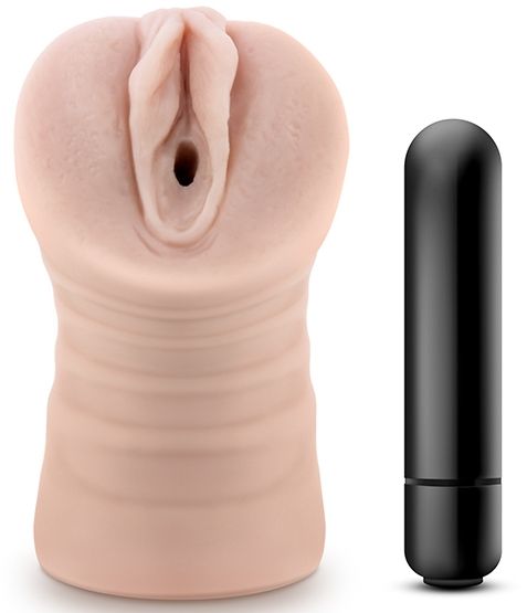 Телесный мастурбатор-вагина Rain - Blush Novelties - в Долгопрудном купить с доставкой