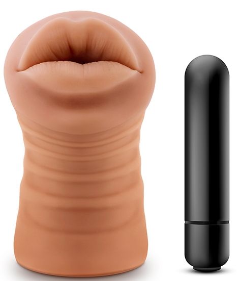 Кофейный мастурбатор-ротик Isabella - Blush Novelties - в Долгопрудном купить с доставкой