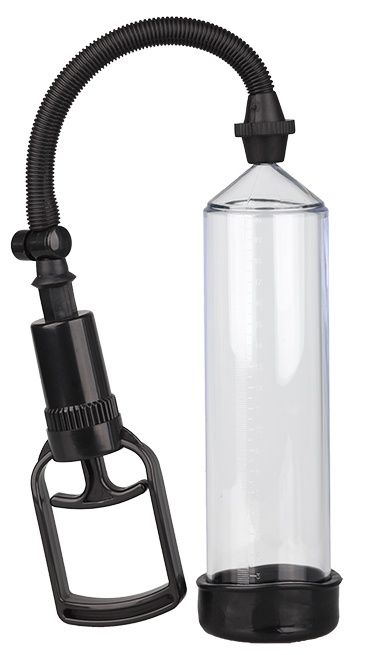 Прозрачная вакуумная помпа TRIGGER HANDLE PENIS PUMP - Dream Toys - в Долгопрудном купить с доставкой