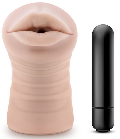 Телесный мастурбатор-ротик Skye - Blush Novelties - в Долгопрудном купить с доставкой