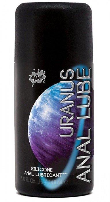 Анальный лубрикант на силиконовой основе Wet Uranus - 148 мл. - Wet International Inc. - купить с доставкой в Долгопрудном