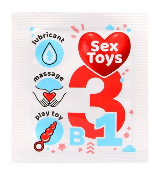 Гель-лубрикант на водной основе Sex Toys - 4 гр. - Биоритм - купить с доставкой в Долгопрудном