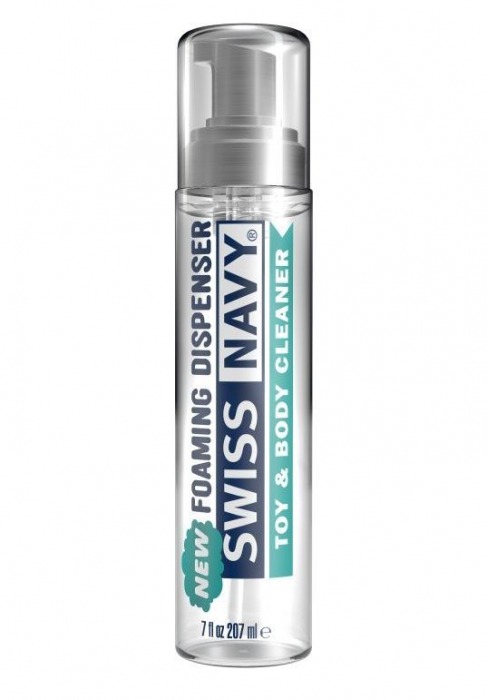 Очищающая пенка для игрушек и тела Swiss Navy Toy   Body Cleaner Foamer - 207 мл. - Swiss navy - купить с доставкой в Долгопрудном