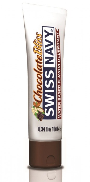 Лубрикант с ароматом шоколада Swiss Navy Chocolate Bliss Lube - 10 мл. - Swiss navy - купить с доставкой в Долгопрудном