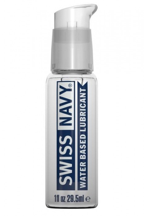 Лубрикант Swiss Navy Water Based Lube на водной основе - 29,5 мл. - Swiss navy - купить с доставкой в Долгопрудном