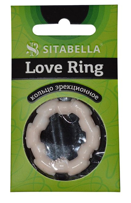 Фигурное эрекционное кольцо из киберкожи - Sitabella - в Долгопрудном купить с доставкой