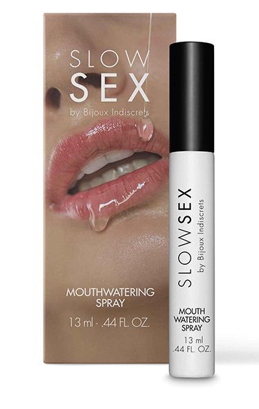 Спрей для усиления слюноотделения Slow Sex Mouthwatering Spray - 13 мл. - Bijoux Indiscrets - купить с доставкой в Долгопрудном