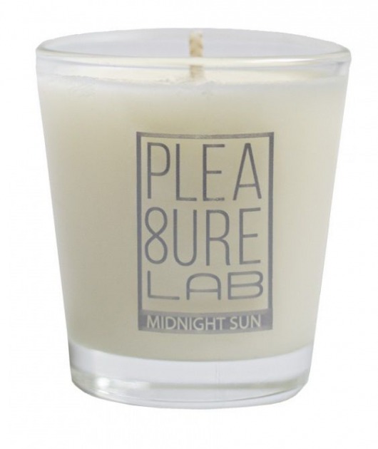 Массажная свеча Midnight Sun с ароматом инжира - 50 мл. - Pleasure Lab - купить с доставкой в Долгопрудном