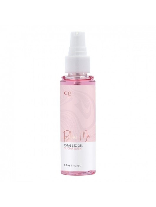 Гель для орального секса Sugar Rush с ароматом сладкой ваты - 60 мл. - CG - купить с доставкой в Долгопрудном