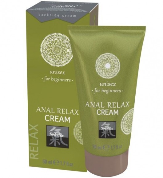 Анальный крем Anal Relax Cream - 50 мл. - Shiatsu - купить с доставкой в Долгопрудном