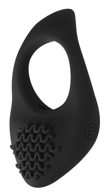 Черное эрекционное виброкольцо Pure Passion Moonshine - Lola Games - в Долгопрудном купить с доставкой