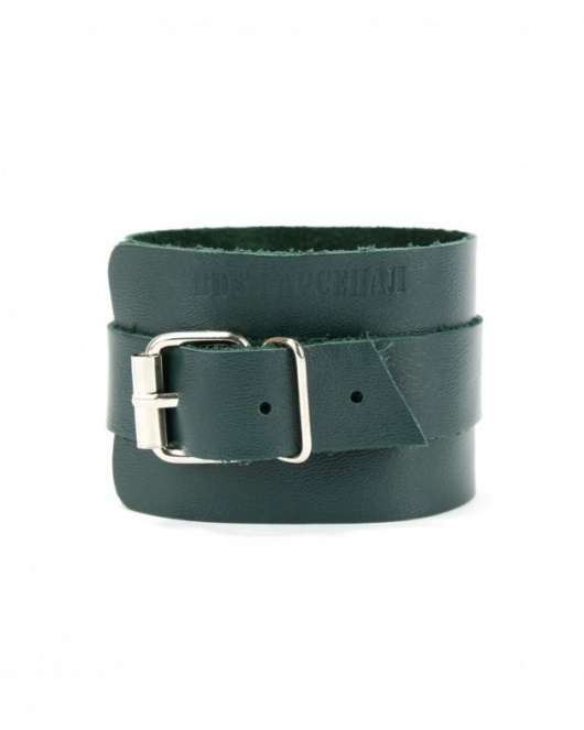 Наручники изумрудного цвета Ladys Arsenal - БДСМ Арсенал - купить с доставкой в Долгопрудном