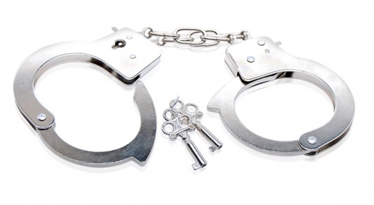 Металлические наручники Beginner s Metal Cuffs - Pipedream - купить с доставкой в Долгопрудном