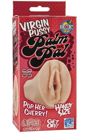 Мастурбатор-вагина Virgin Pussy ULTRASKYN Palm Pal - Doc Johnson - в Долгопрудном купить с доставкой