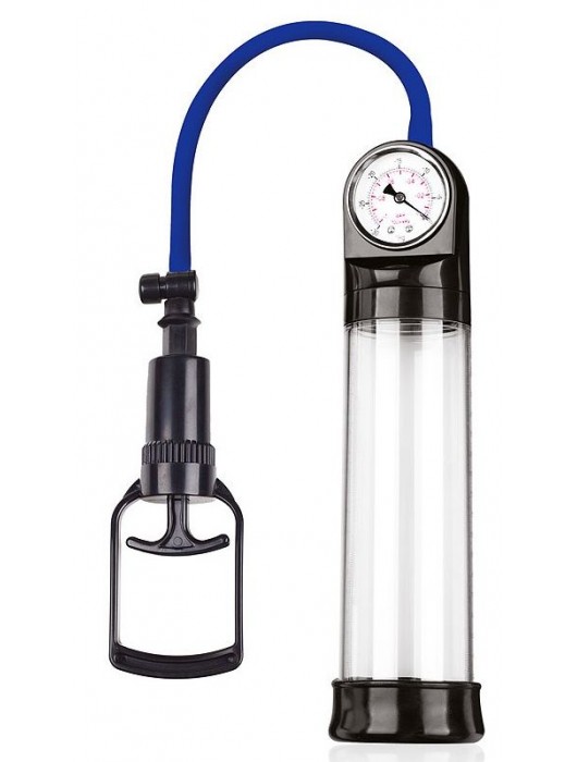 Прозрачная вакуумная помпа Sex Expert с манометром - Sex Expert - в Долгопрудном купить с доставкой