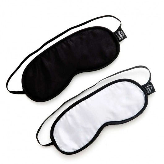 Набор из двух масок на глаза Soft Blindfold Twin Pack - Fifty Shades of Grey - купить с доставкой в Долгопрудном