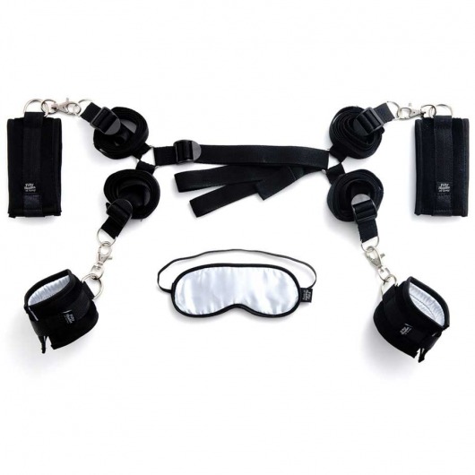 Комплект бондажа Under The Bed Restraints Kit - Fifty Shades of Grey - купить с доставкой в Долгопрудном