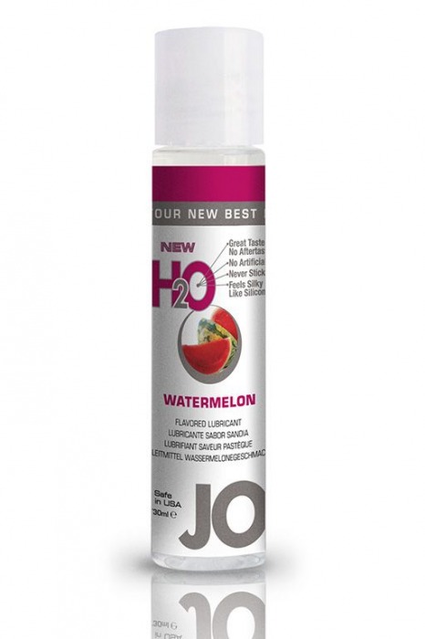 Лубрикант с ароматом арбуза JO Flavored Watermelon - 30 мл. - System JO - купить с доставкой в Долгопрудном