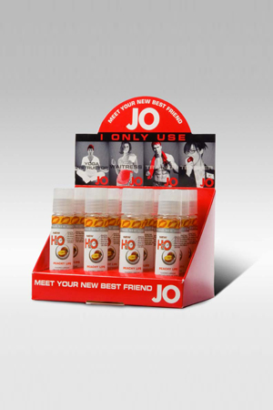 Лубрикант с ароматом персика JO Flavored Peachy Lips - 30 мл. - System JO - купить с доставкой в Долгопрудном