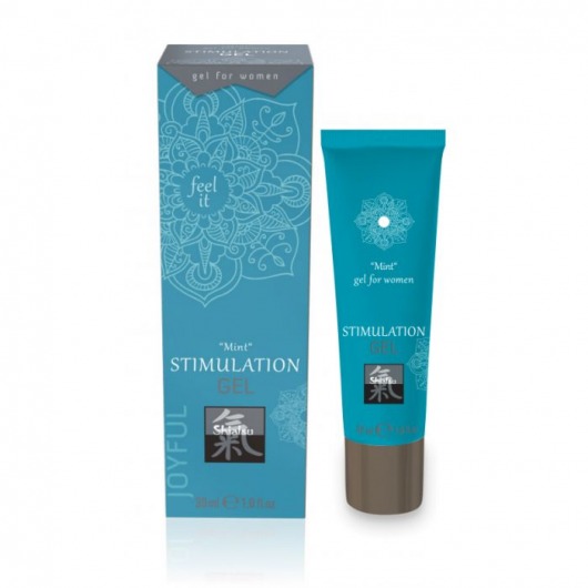 Возбуждающий интимный гель STIMULATION GEL Mint - 30 мл. - Shiatsu - купить с доставкой в Долгопрудном
